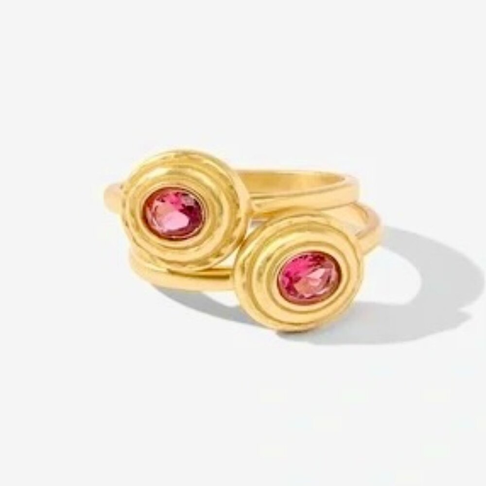 Julie Voss 2-ring STACKING RINGS TUDOR DUET